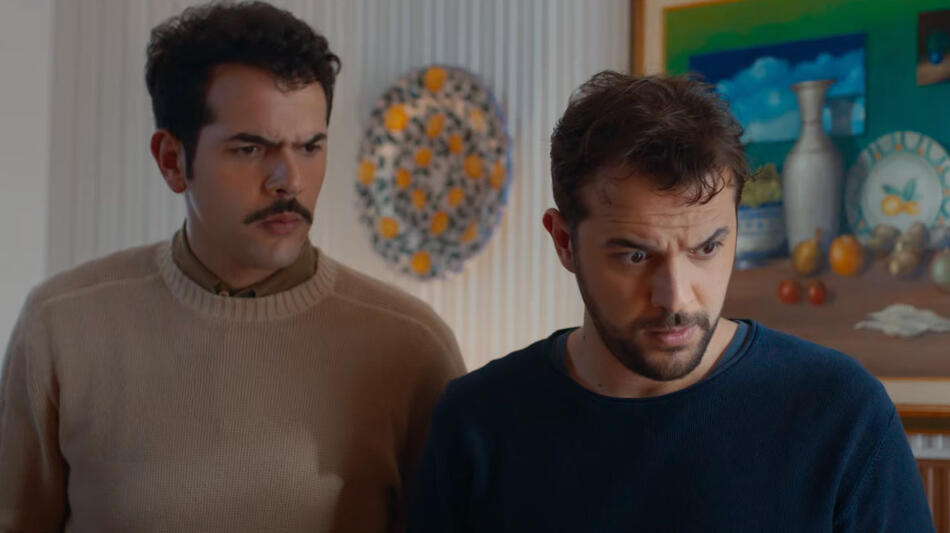 I Sansoni in E poi si vede, scena da trailer