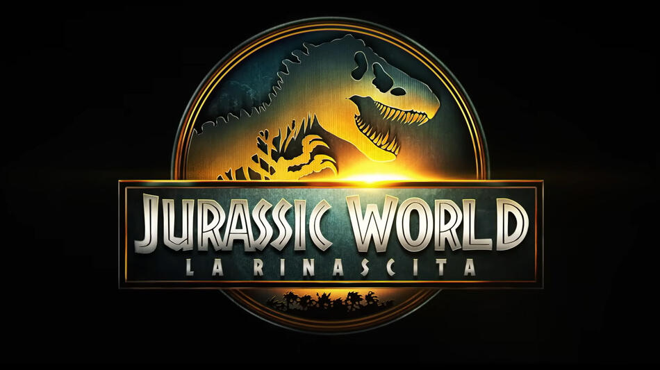 Jurassic World La rinascita - Poster logo