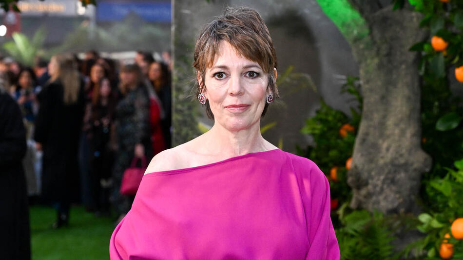 Olivia Colman alla prima mondiale di Paddington in Peru a Leicester Square il 3 novembre 2024