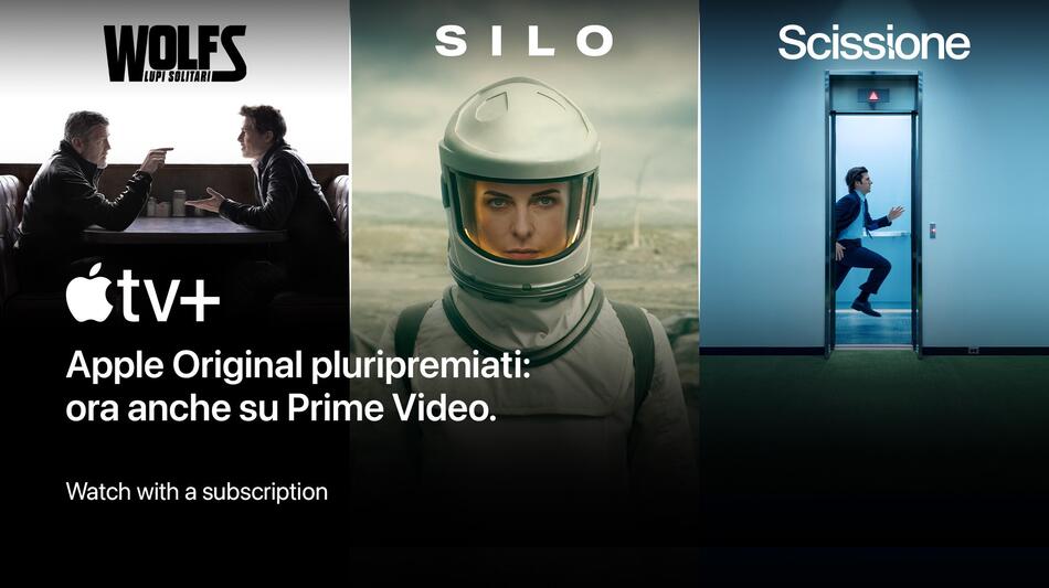 Apple TV+ su Amazon Prime Video Channels (Italia)