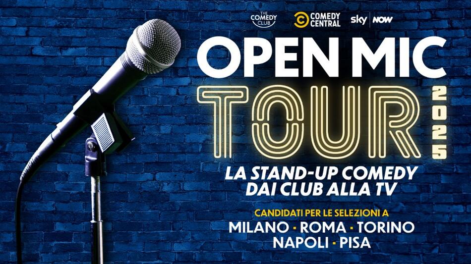 Comedy Central - Open Mic Tour 2025