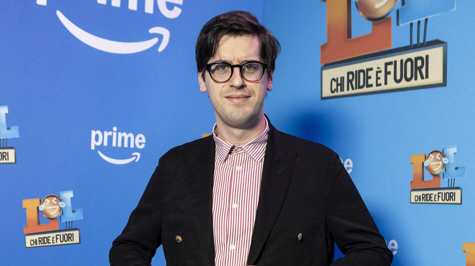 Alessandro Ciacci al photocall di LOL: chi ride è fuori - Stagione 5