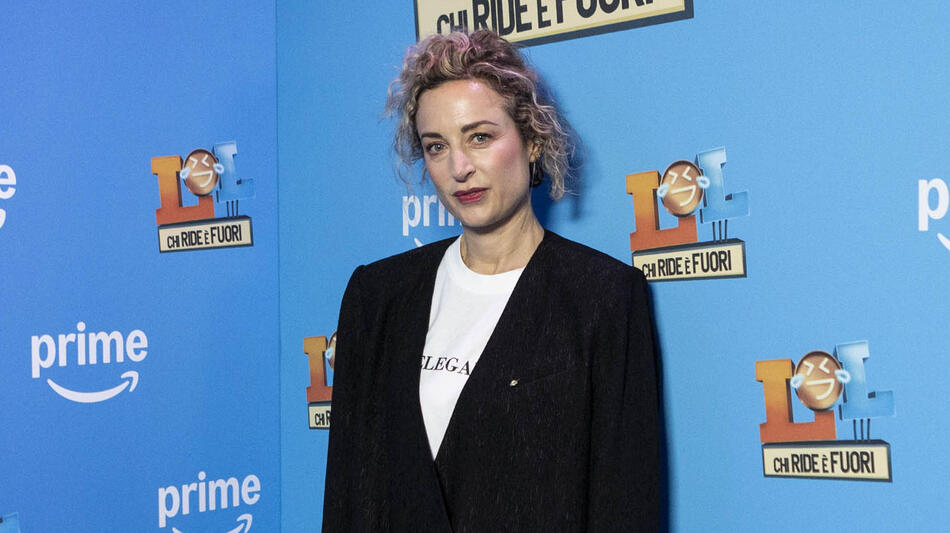 Marta Zoboli al photocall di LOL: chi ride è fuori - Stagione 5