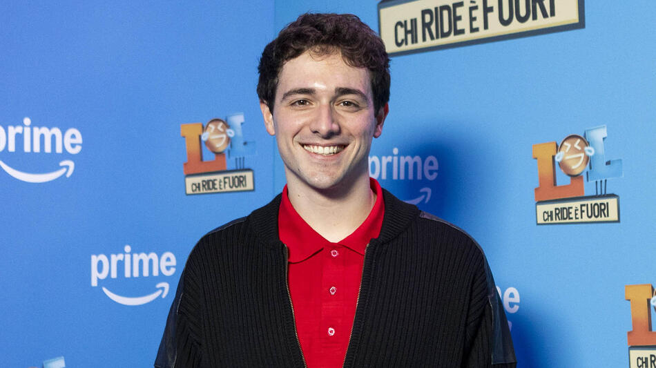 Tommaso Cassissa al photocall di LOL: chi ride è fuori - Stagione 5