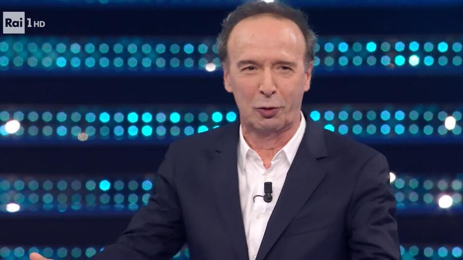 Roberto Benigni ospite a Sanremo 2025
