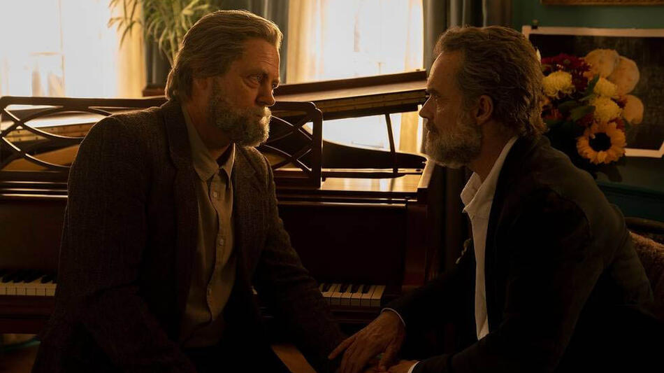 Nick Offerman, Murray Bartlett in The Last of Us 1x03