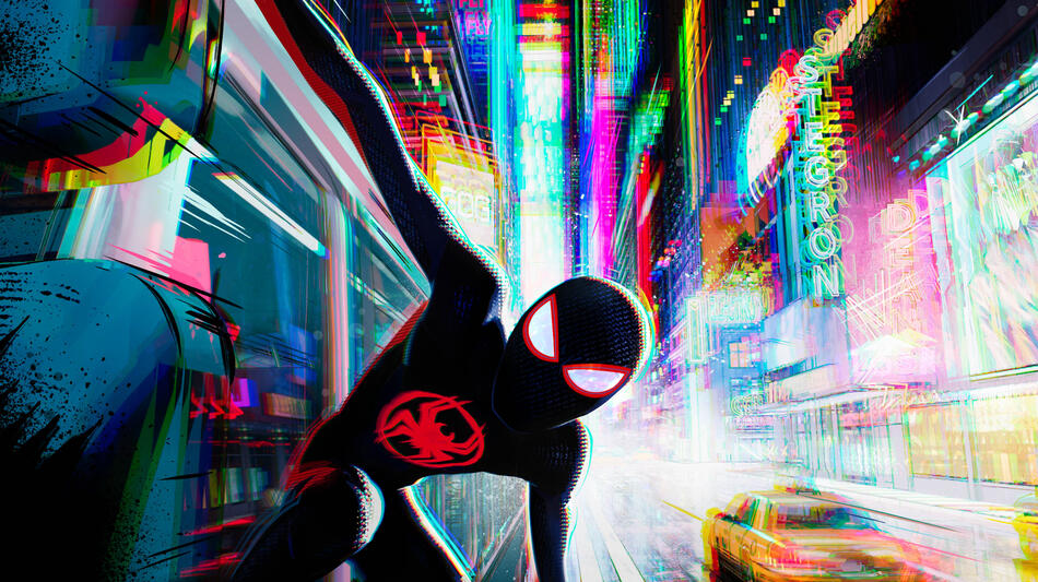 Miles Morales (Shameik Moore) in Spider-Man: Beyond The Spider-Verse