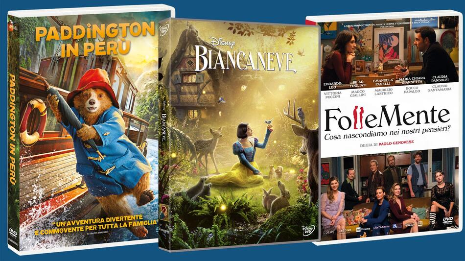 Homevideo, Giugno 2025 - Follemente, Paddington in Perù, Heretic, Biancaneve