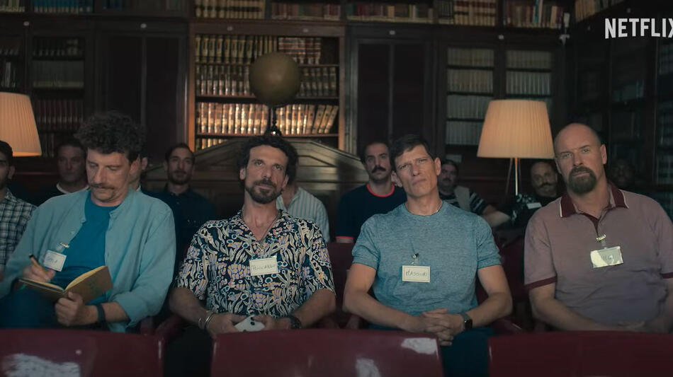 Maschi veri, scena da trailer