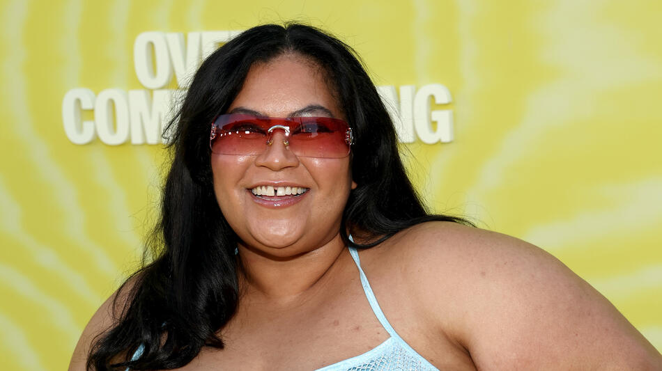 Danielle Perez partecipa alla proiezione di Overcompensating e all'after-party all'Hollywood Palladium il 14 maggio 2025 a Los Angeles, California