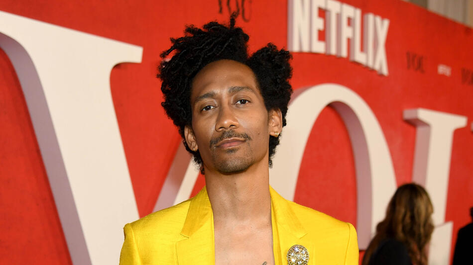 Griffin Matthews partecipa alla proiezione speciale di YOU - Stagione 5 NYC al Paris Theater il 23 aprile 2025 a New York