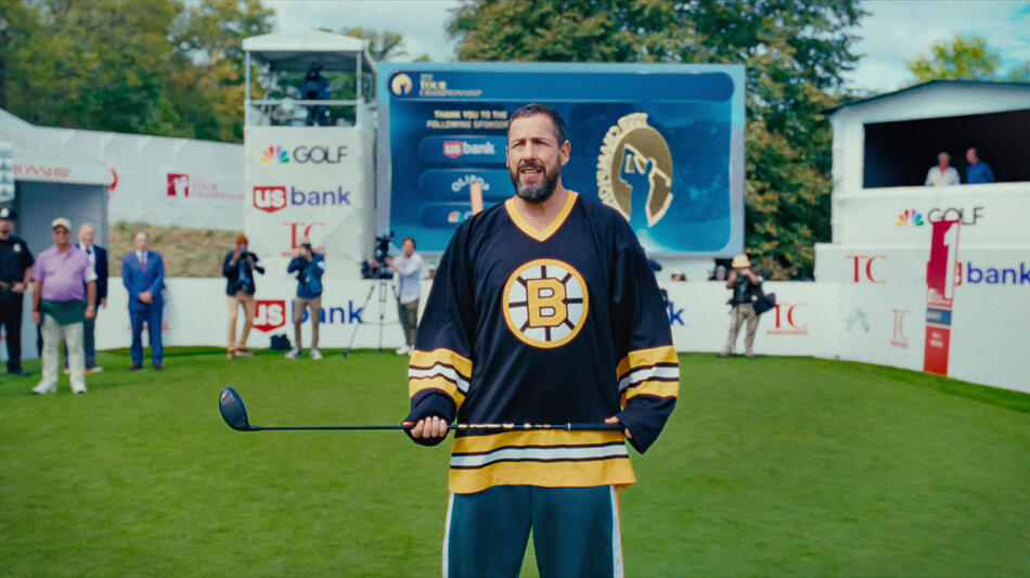 Adam Sandler come Happy Gilmore in Un tipo imprevedibile 2