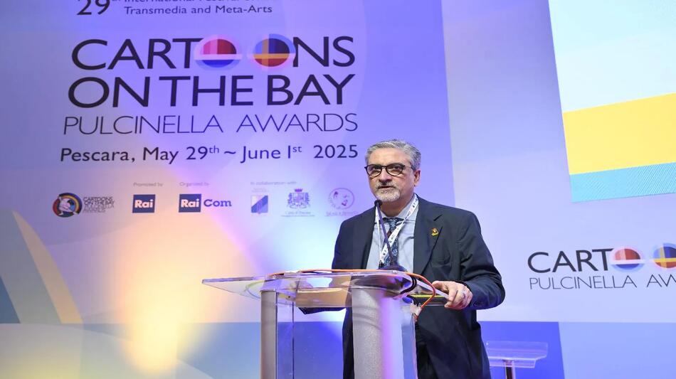 Roberto Genovesi a Cartoons on the Bay 2025