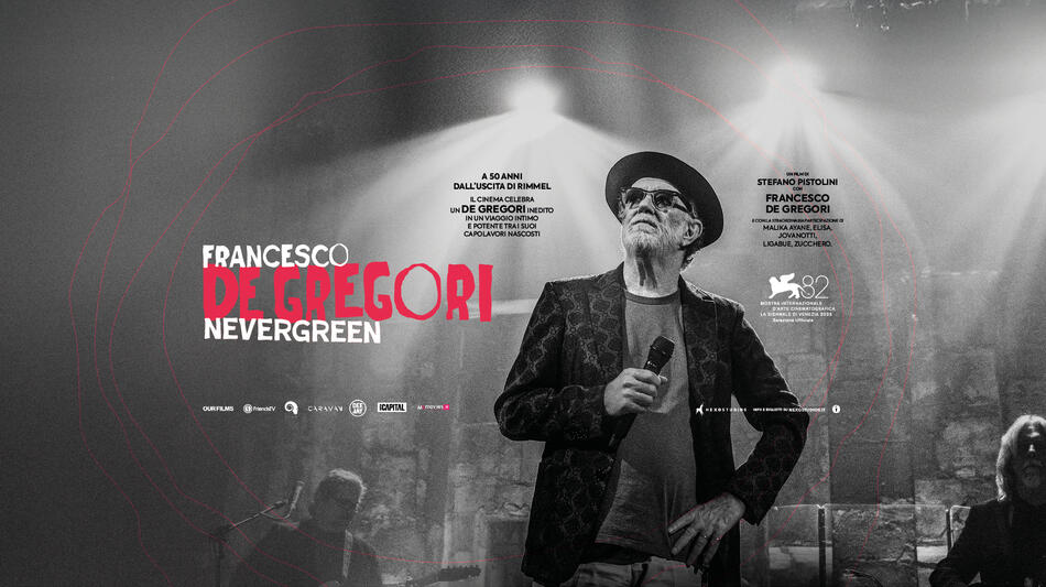 Francesco De Gregori. Nevergreen - Poster orizzontale