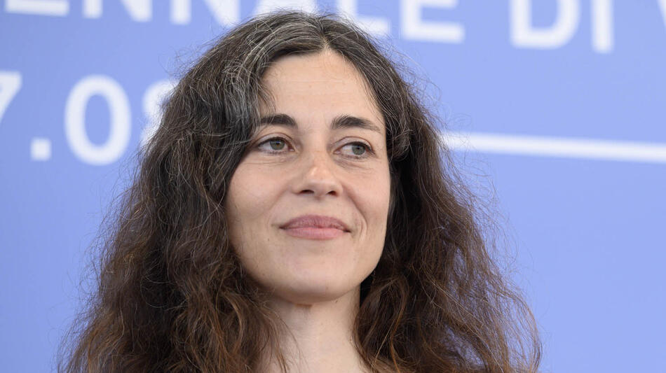 L'attrice Stéphanie Argerich al photocall del film The Souffleur di Gaston Solnicki alla 82a Mostra del Cinema di Venezia, domenica 31 agosto 2025