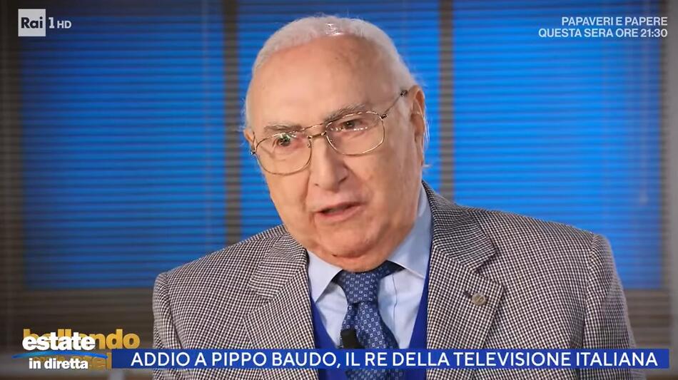 Pippo Baudo,l'esperienza a Ballando con le Stelle - Estate in diretta 17-08-2025