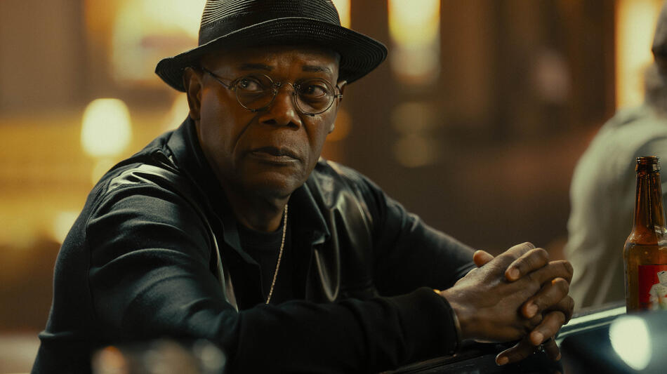 Samuel L. Jackson come Russell Lee Washington Jr. in Tulsa King 3x09
