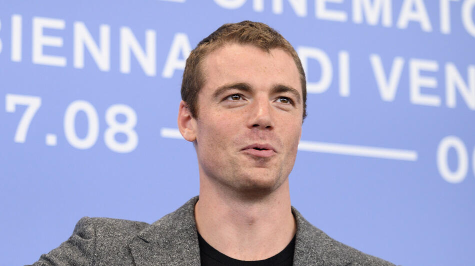 L'attore Gabriel Basso al photocall del film A House of Dynamite di Kathryn Bigelow alla 82a Mostra del Cinema di Venezia, martedì 2 settembre 2025