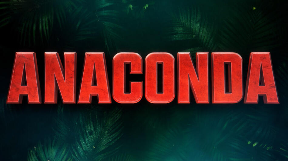 Anaconda di Tom Gormican - Poster logo orizzontale