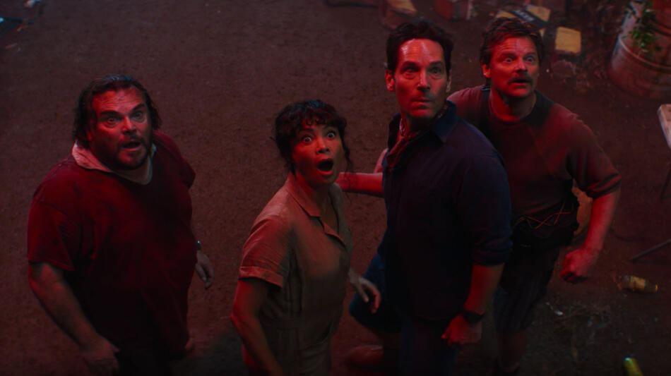 Anaconda di Tom Gormican, scena da trailer