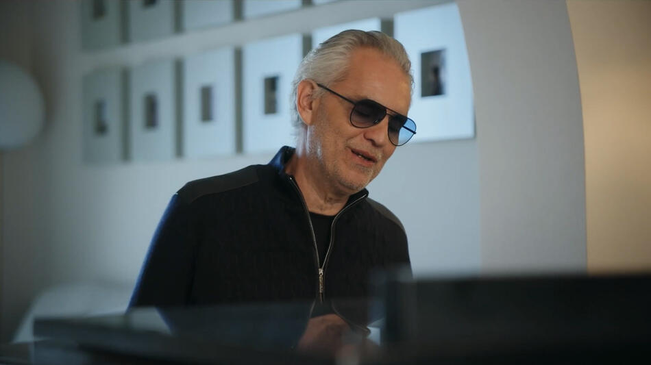 Andrea Bocelli Because I Believe, scena da trailer