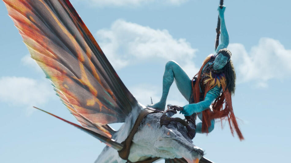 Avatar La Via dell'Acqua, scena da trailer