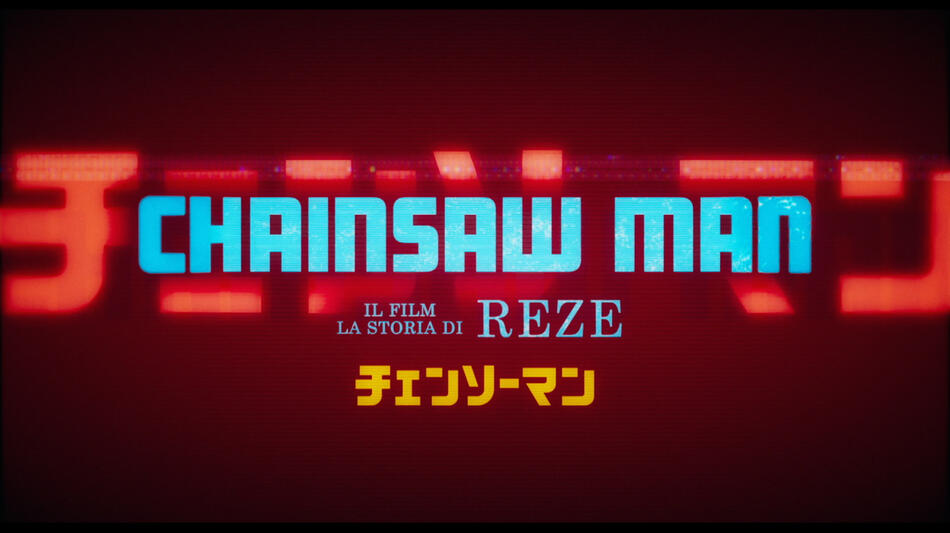 Chainsaw Man - Il Film La storia di Reze - Poster orizzontale da trailer