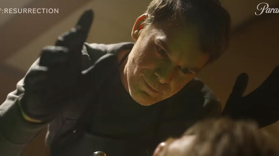 Dexter Resurrection, scena da Trailer