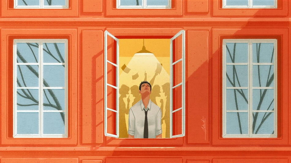 La riunione di condominio di Santiago Requejo - Poster 2