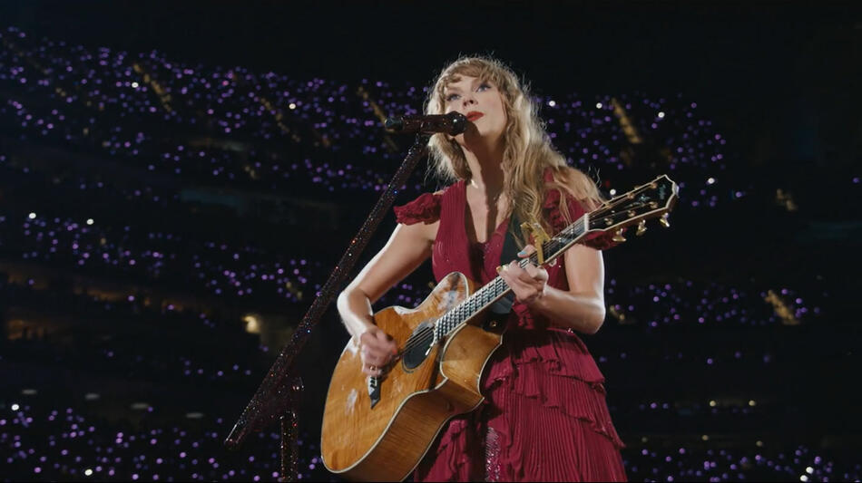 Taylor Swift The Eras Tour, scena da Clip Death by a Thousand Cuts