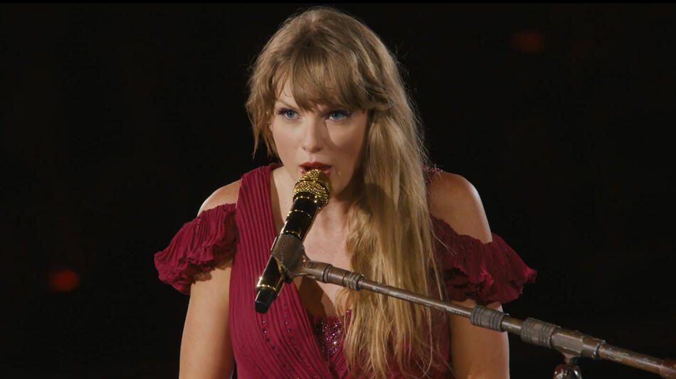 Taylor Swift The Eras Tour, scena da Clip Maroon