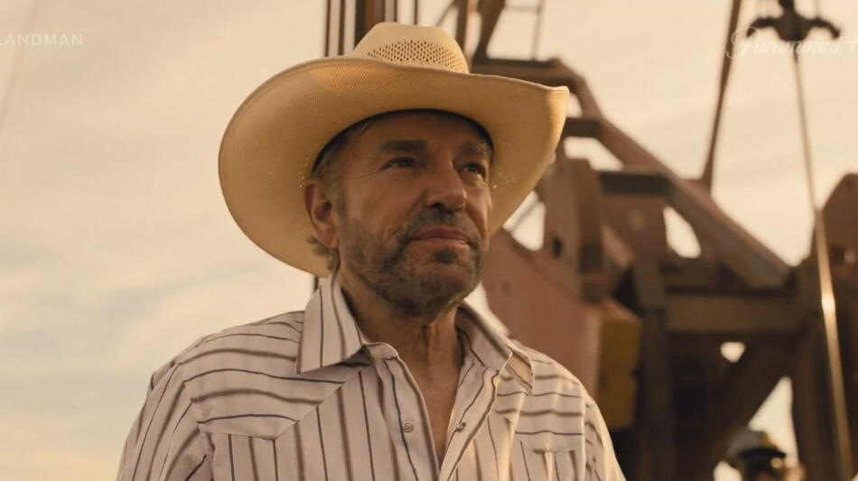 Landman con Billy Bob Thornton, scena da Trailer