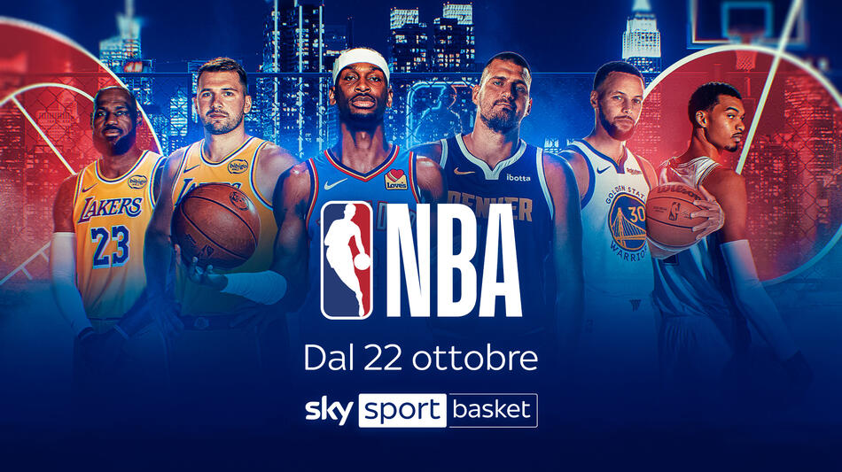 Sky Sport NBA 2025 - Poster