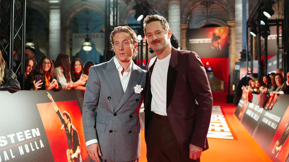 Springsteen Liberami dal Nulla, Jeremy Allen White e Scott Cooper a Roma per l'anteprima italiana
