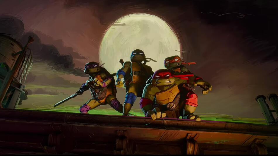 Tartarughe Ninja - Caos mutante, scena da Trailer