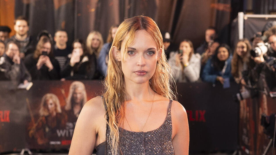 Aggy K Adams alla première mondiale della quarta stagione di 'The Witcher' di Netflix al Curzon Mayfair il 23 ottobre 2025 a Londra, Inghilterra