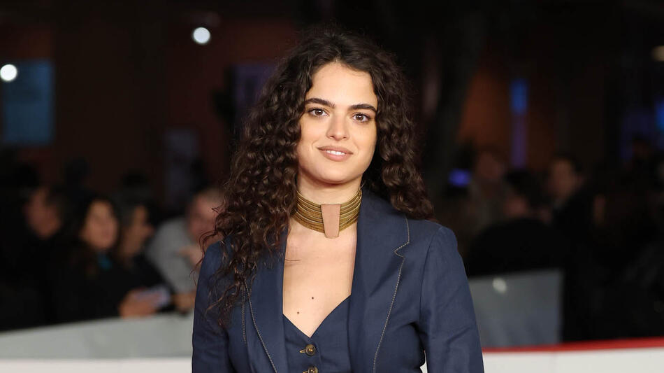 Adele Cammarata sul Red Carpet di Vita da Carlo - Stagione Finale alla Festa del Cinema di Roma 20, il 26 Ottobre 2025 a Roma (Italia)