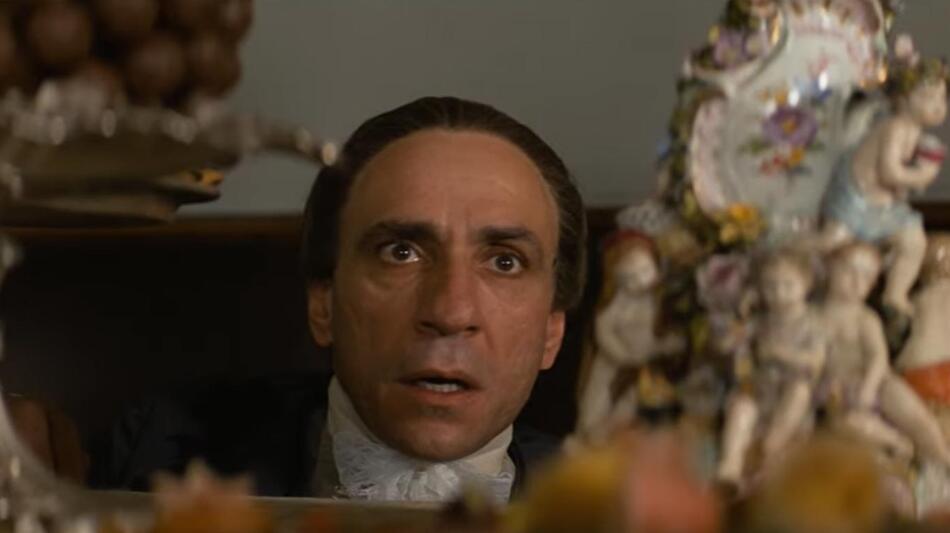 Amadeus di Miloš Forman, scena da Trailer 40° anniversario