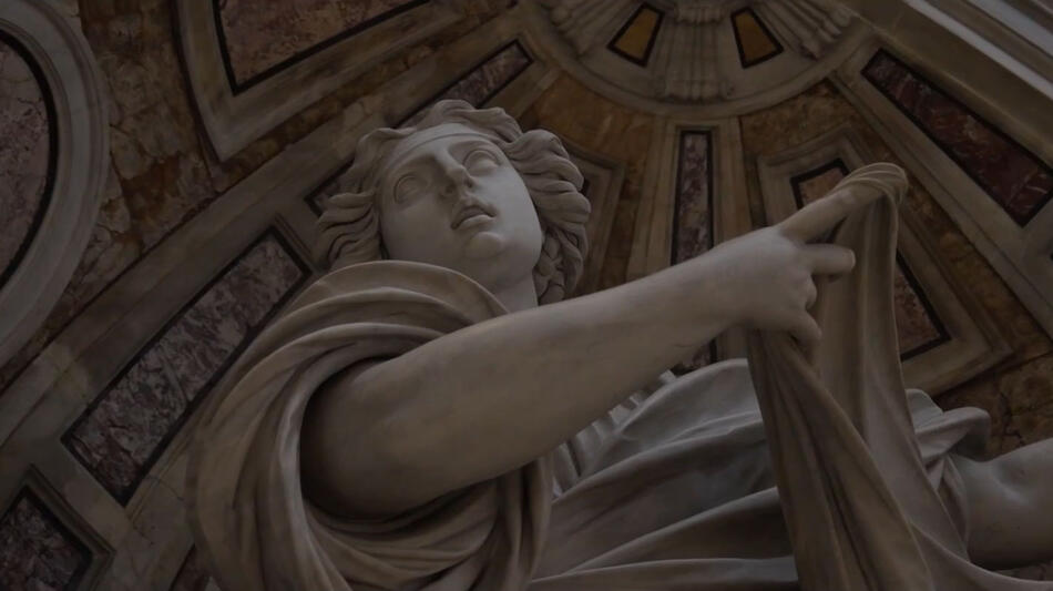 Caravaggio a Roma. Il Viaggio del Giubileo, scena da Clip 4