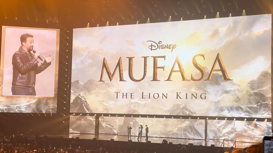Lin-Manuel Miranda per Mufasa Il Re Leone al D23 2024