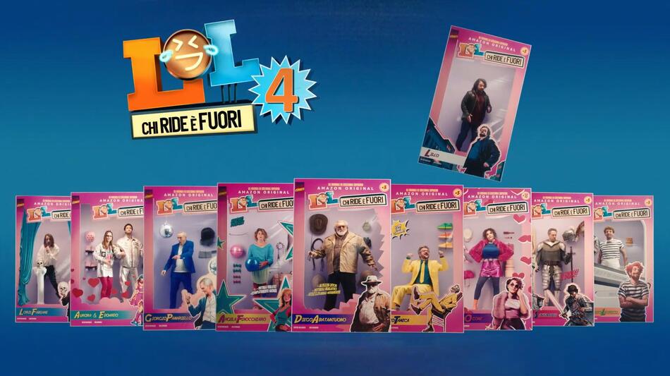 LOL Chi ride è fuori - Stagione 4, la Sigla con tutto il cast