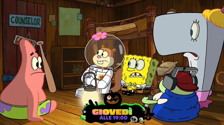 SpongeBob SquarePants - Kamp Spavento, scena da promo