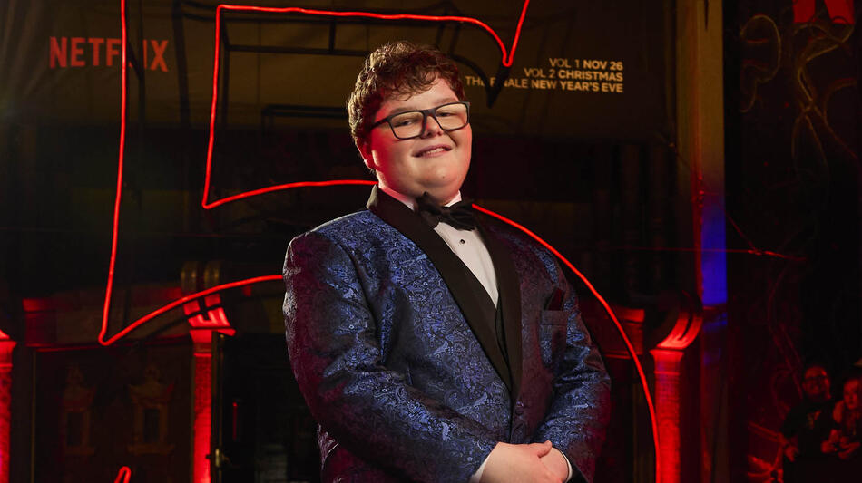 Jake Connelly alla World Premiere di Stranger Things - Stagione 5 al TCL Chinese 6 Theatres il 6 Novembre 2025 in Hollywood, California