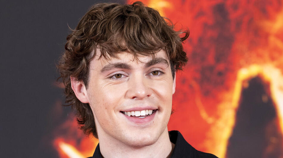 Jack Champion all'Hotel Principe di Savoia in occasione dell'anteprima italiana di Avatar: Fuoco e Cenere