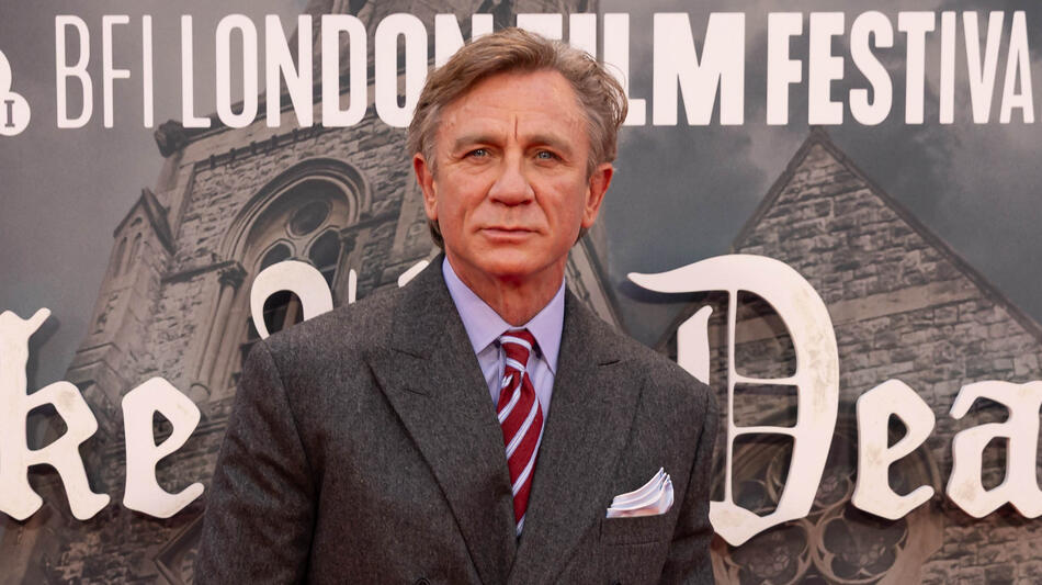 Daniel Craig partecipa alla proiezione di gala di apertura di 'Wake Up Dead Man: A Knives Out Mystery' di Netflix durante il BFI London Film Festival 69 presso la Royal Festival Hall, l'8 ottobre 2025 a Londra, Inghilterra