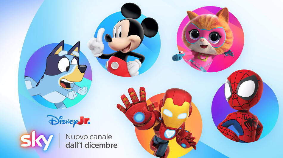 Disney Jr. canale Sky 2025