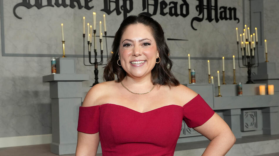 Kerry Frances partecipa alla première di 'Wake Up Dead Man: A Knives Out Mystery' di Netflix, il 17 novembre 2025 a Los Angeles, California