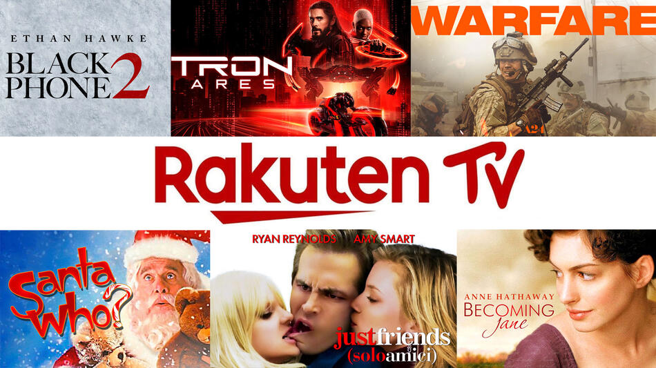 Rakuten TV, le uscite di Dicembre 2025