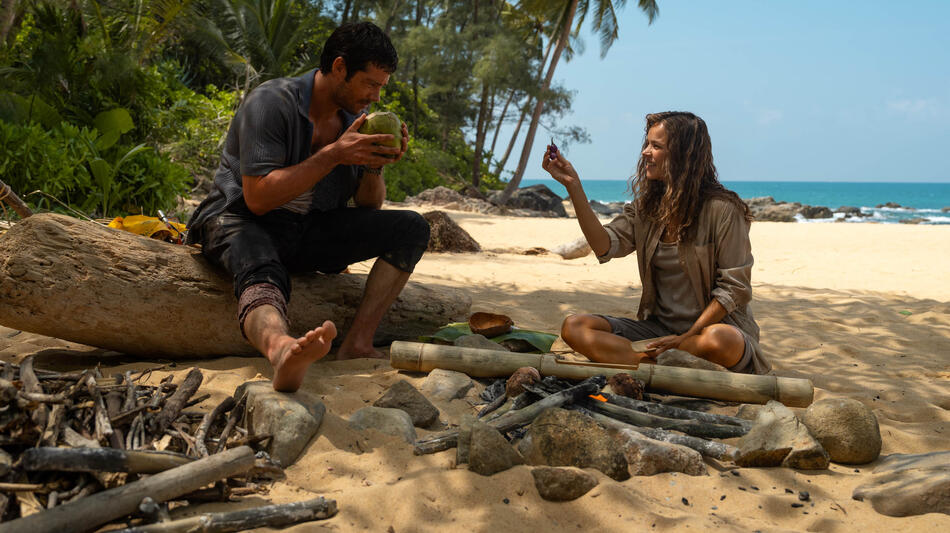 (S-D) Rachel McAdams come Linda Liddle e Dylan O'brien come Bradley Preston in Send Help