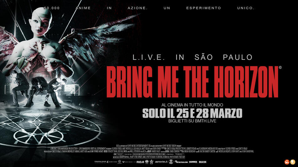 Bring Me The Horizon: L.I.V.E. in São Paulo (Live Immersive Virtual Experiment) - Poster orizzontale